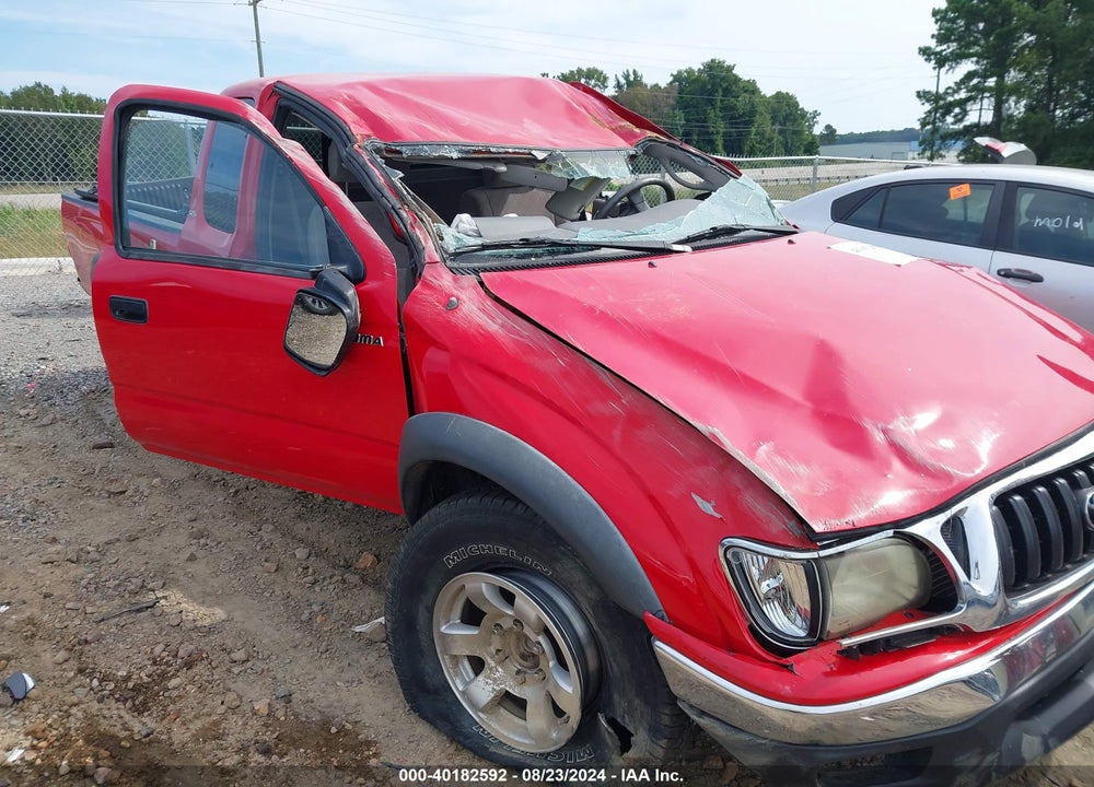 2002 TOYOTA TACOMA PRERUNNER V6 VIN: 5TESN92NX2Z897449