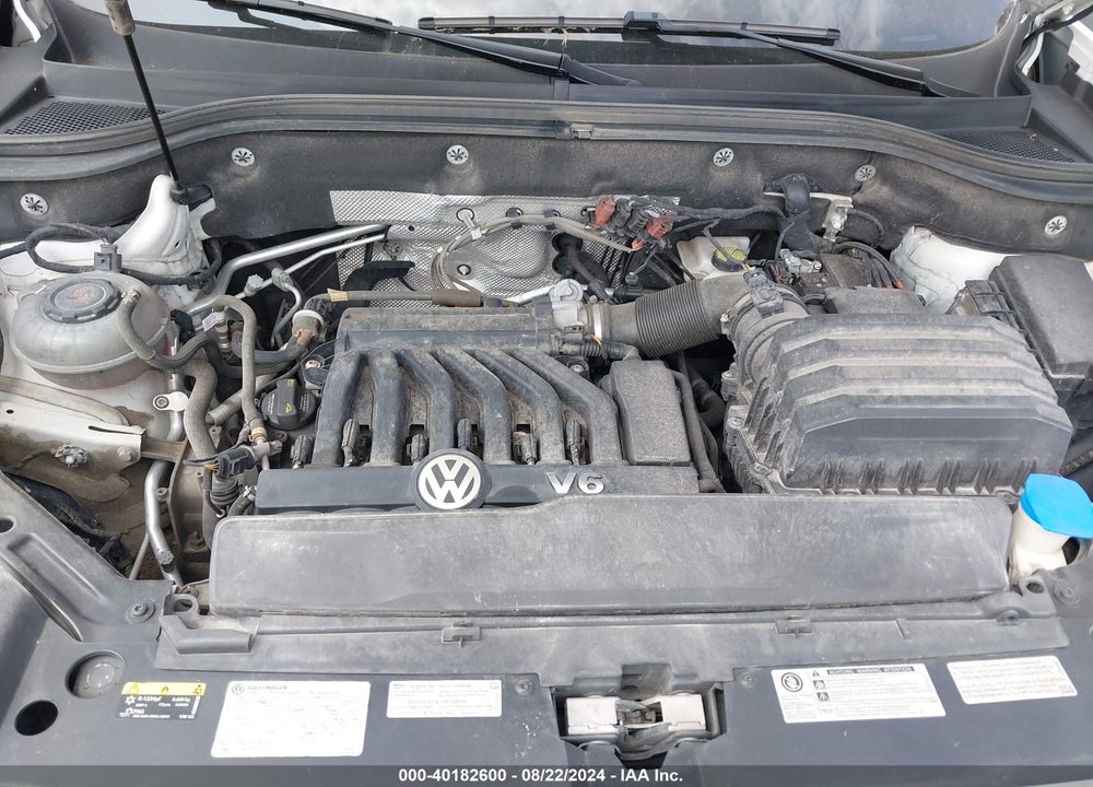 2019 VOLKSWAGEN ATLAS 3.6L V6 SEL VIN: 1V2MR2CA4KC586628
