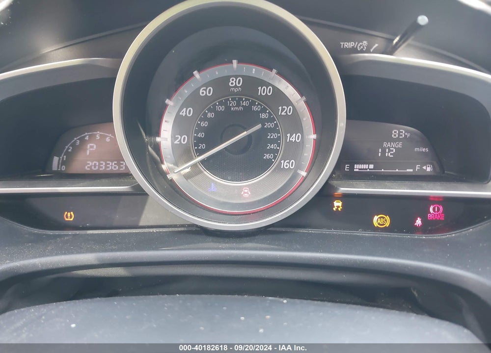 2014 MAZDA 3 I TOURING VIN: JM1BM1V71E1115636