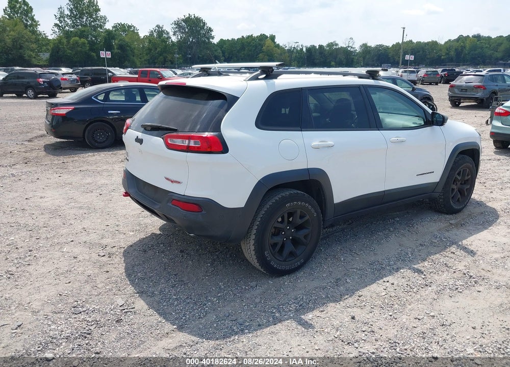 2015 JEEP CHEROKEE TRAILHAWK VIN: 1C4PJMBS8FW676493