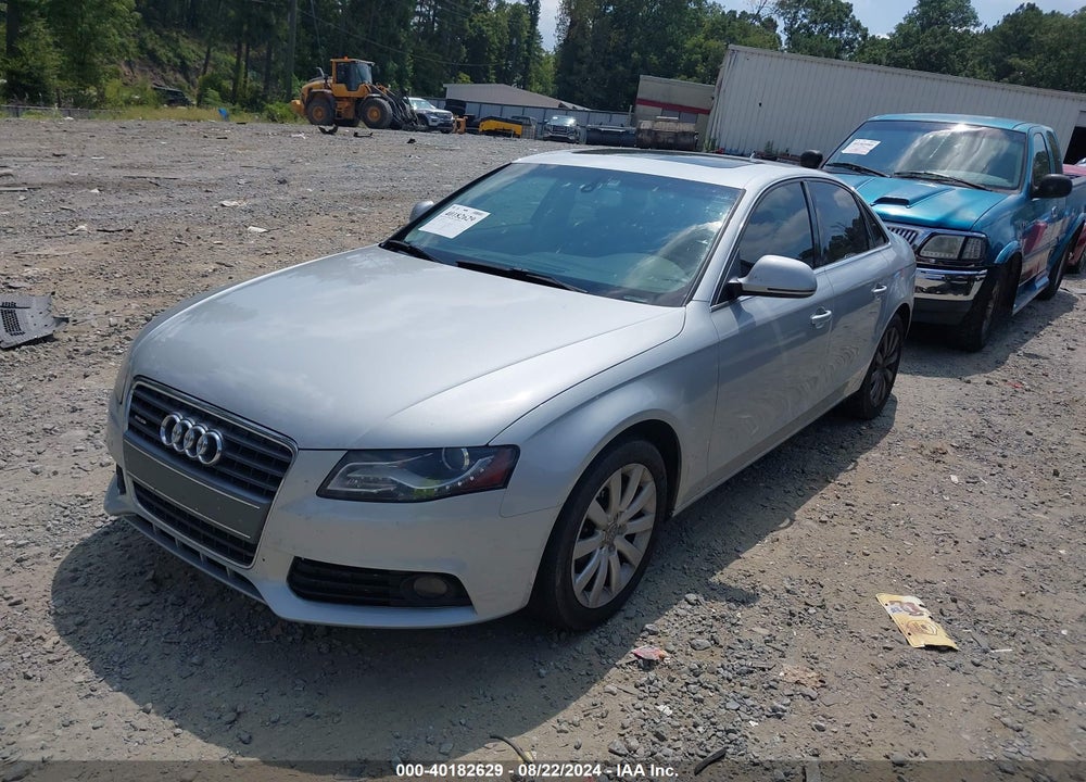 2009 AUDI A4 2.0T PREMIUM VIN: WAUSF78K09N012636