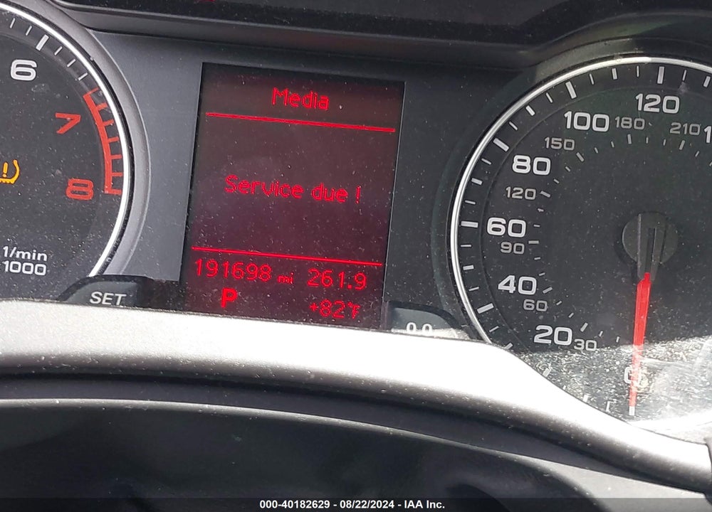 2009 AUDI A4 2.0T PREMIUM VIN: WAUSF78K09N012636