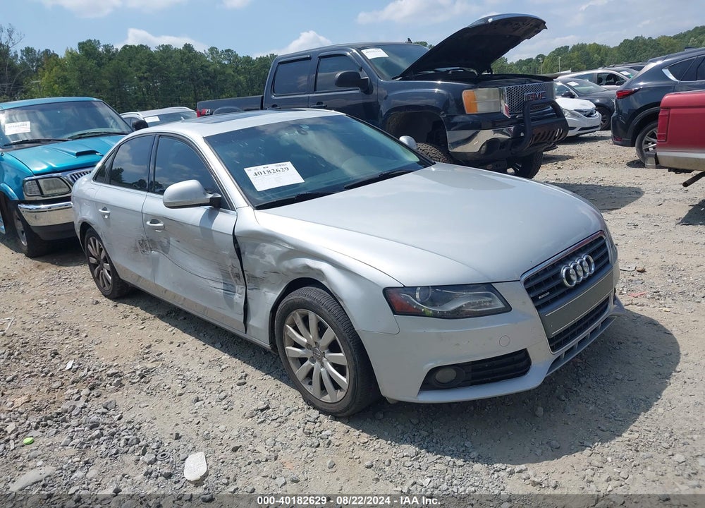 2009 AUDI A4 2.0T PREMIUM VIN: WAUSF78K09N012636