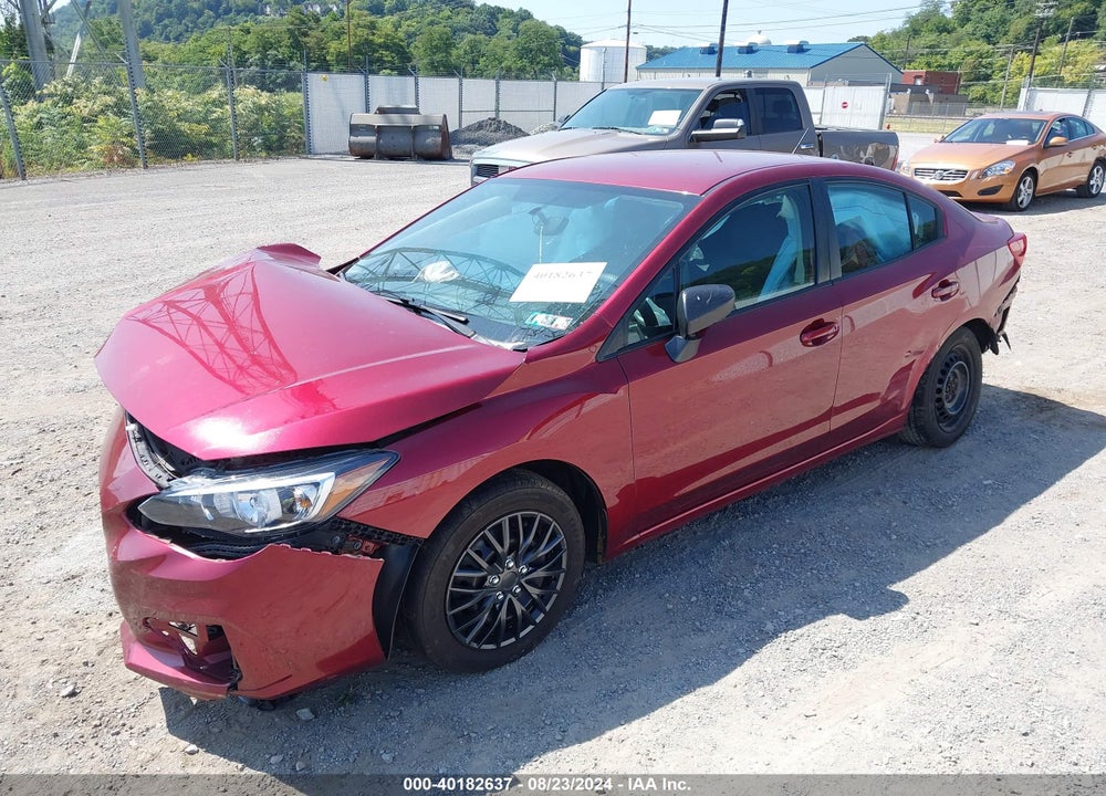 2018 SUBARU IMPREZA VIN: 4S3GKAA64J3609335