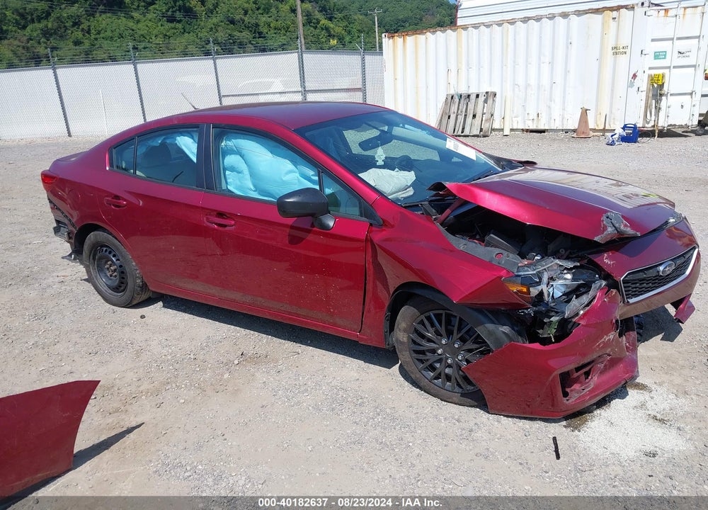 2018 SUBARU IMPREZA VIN: 4S3GKAA64J3609335