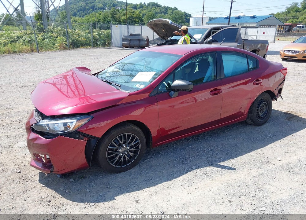 2018 SUBARU IMPREZA VIN: 4S3GKAA64J3609335