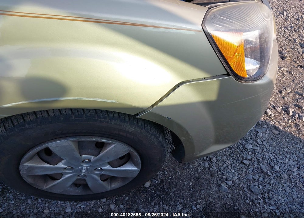 2010 KIA RIO LX VIN: KNADH4A3XA6647317