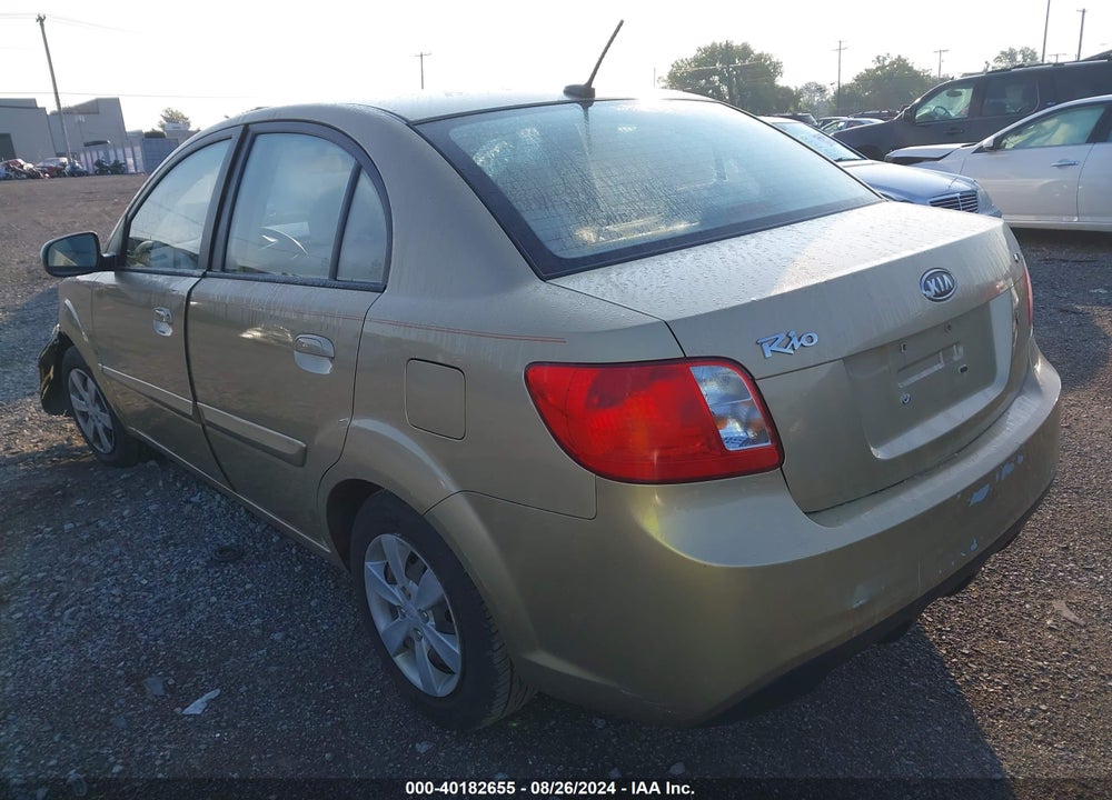 2010 KIA RIO LX VIN: KNADH4A3XA6647317