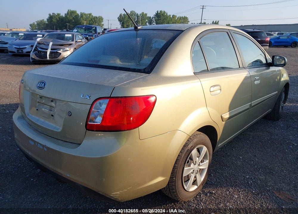 2010 KIA RIO LX VIN: KNADH4A3XA6647317