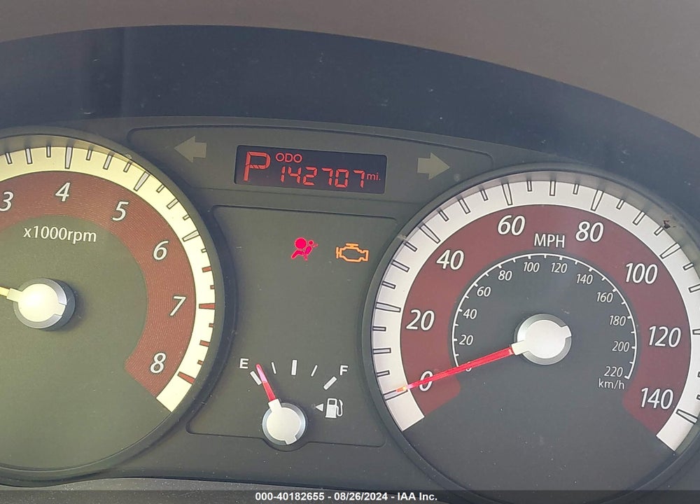 2010 KIA RIO LX VIN: KNADH4A3XA6647317