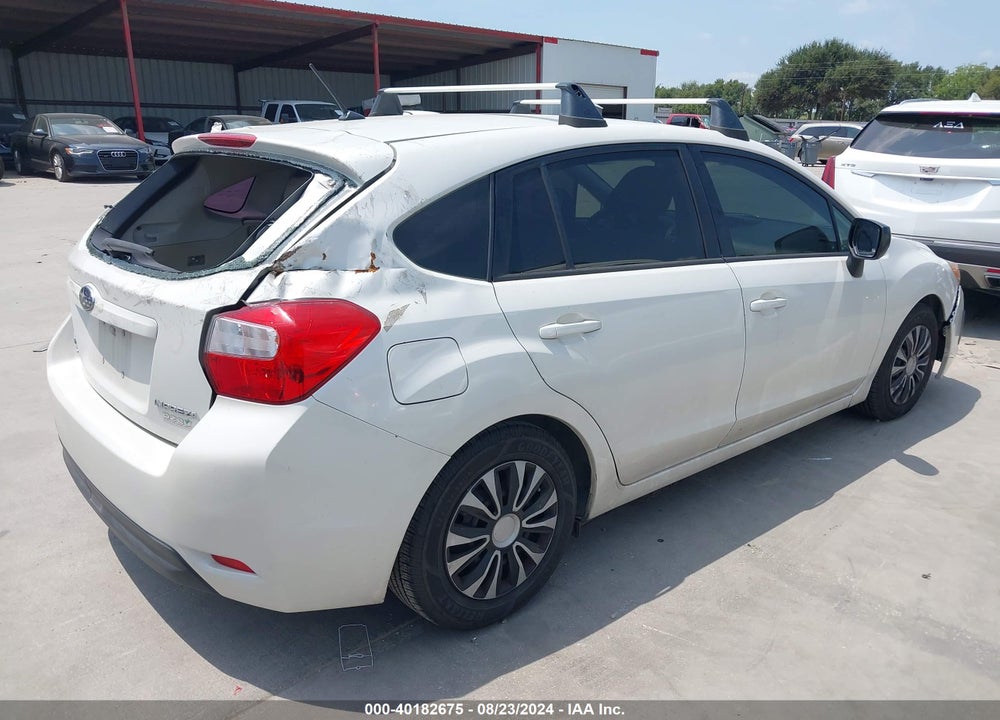 2013 SUBARU IMPREZA 2.0I VIN: JF1GPAA69D2216982