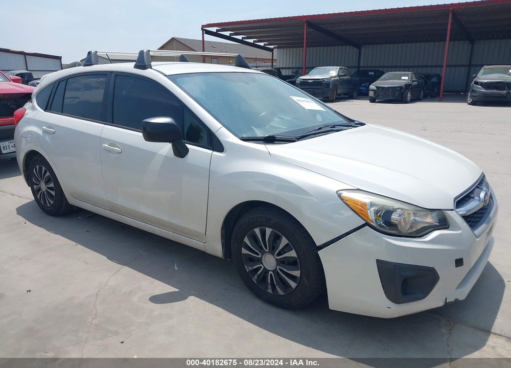 2013 SUBARU IMPREZA 2.0I VIN: JF1GPAA69D2216982