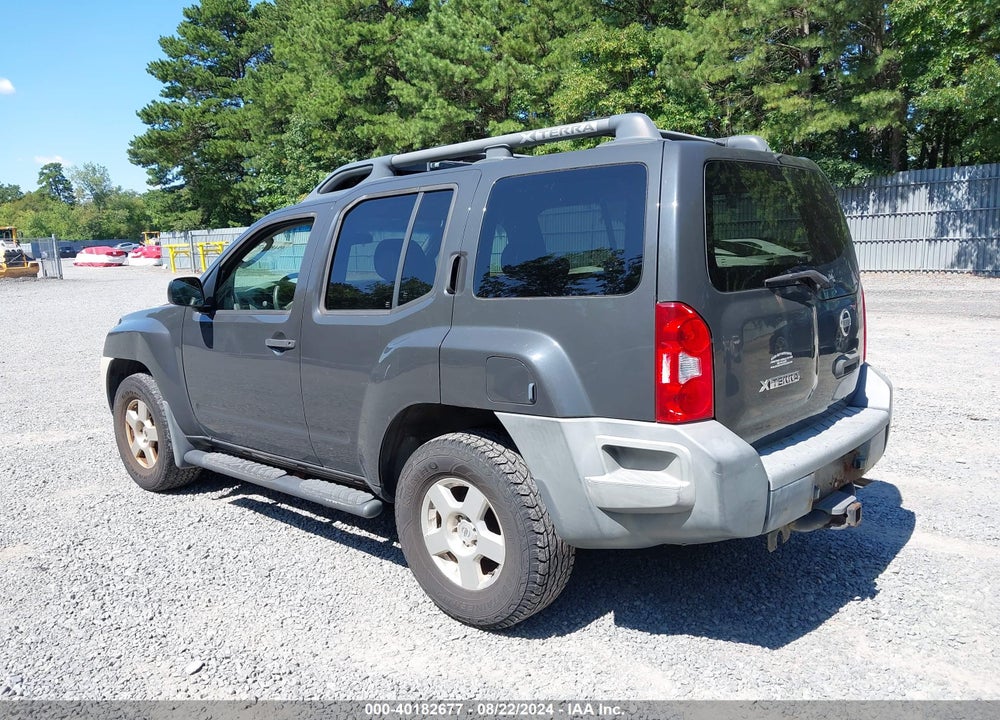 2008 NISSAN XTERRA S VIN: 5N1AN08W58C530176