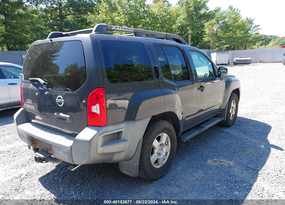 2008 NISSAN XTERRA S VIN: 5N1AN08W58C530176