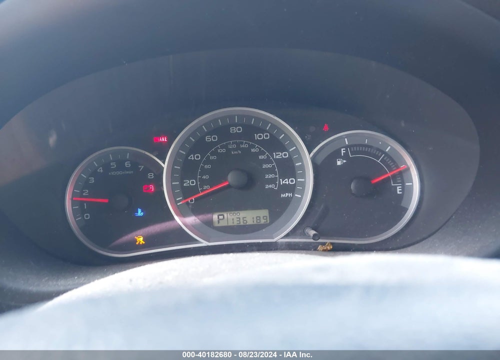 2011 SUBARU IMPREZA 2.5I PREMIUM VIN: JF1GE6B68BH507503