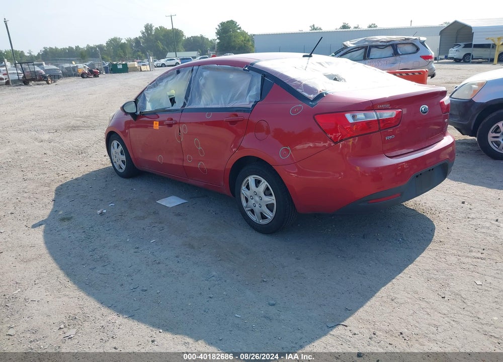2014 KIA RIO LX VIN: KNADM4A35E6336685