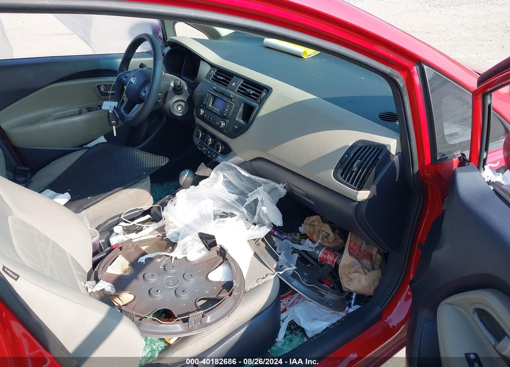 2014 KIA RIO LX VIN: KNADM4A35E6336685