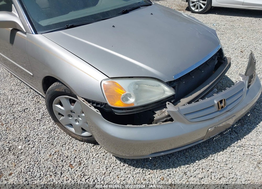 2001 HONDA CIVIC EX VIN: 1HGES26761L028225