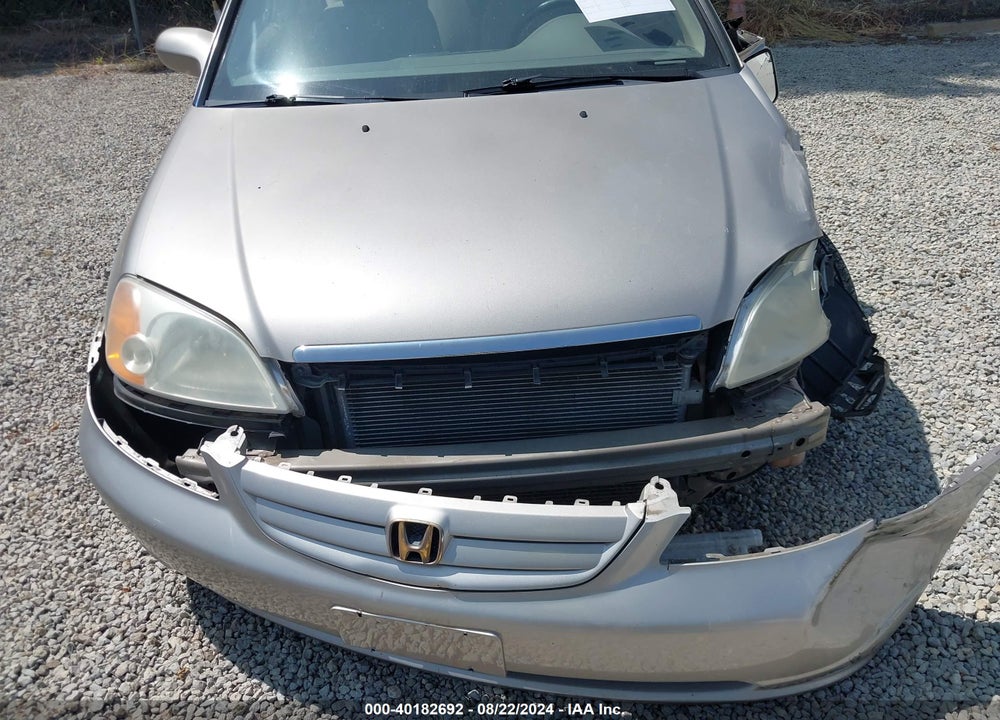 2001 HONDA CIVIC EX VIN: 1HGES26761L028225