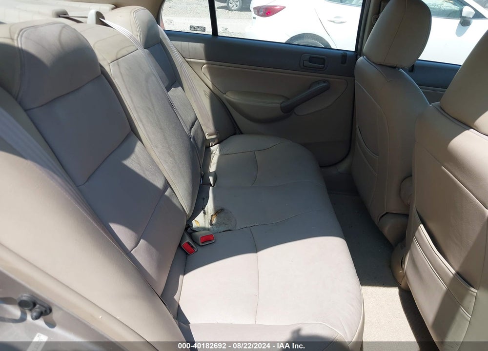 2001 HONDA CIVIC EX VIN: 1HGES26761L028225