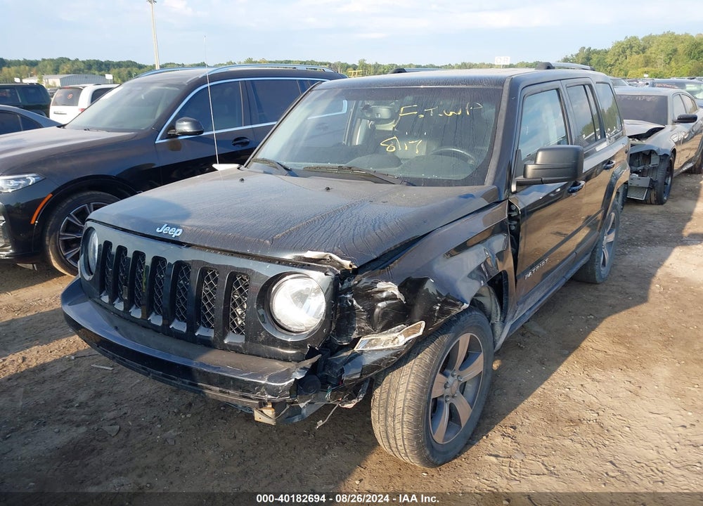2017 JEEP PATRIOT HIGH ALTITUDE 4X4 VIN: 1C4NJRFBXHD205717