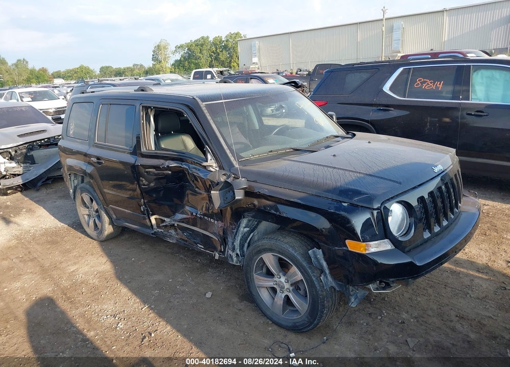 2017 JEEP PATRIOT HIGH ALTITUDE 4X4 VIN: 1C4NJRFBXHD205717