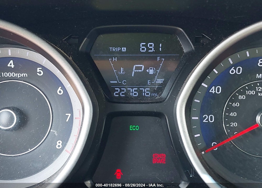 2016 HYUNDAI ELANTRA SE VIN: KMHDH4AEXGU489467
