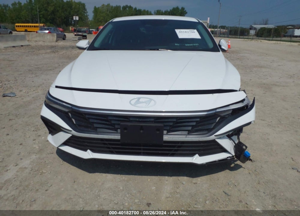 2024 HYUNDAI ELANTRA HYBRID BLUE VIN: KMHLM4DJ5RU100673