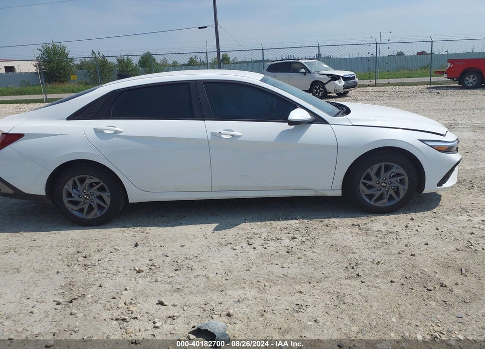 2024 HYUNDAI ELANTRA HYBRID BLUE VIN: KMHLM4DJ5RU100673
