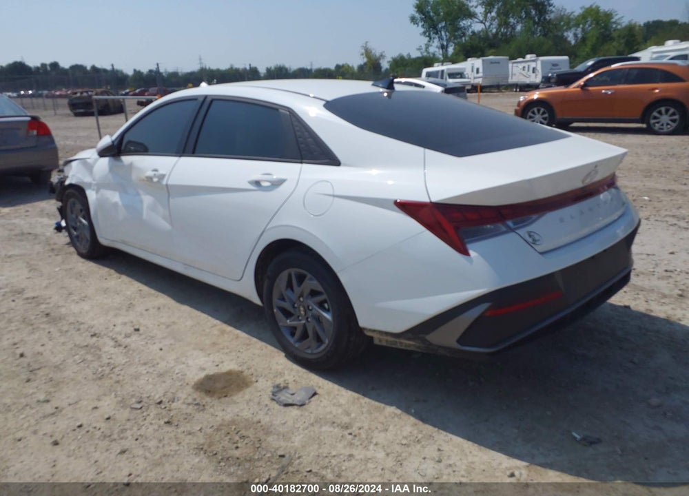 2024 HYUNDAI ELANTRA HYBRID BLUE VIN: KMHLM4DJ5RU100673