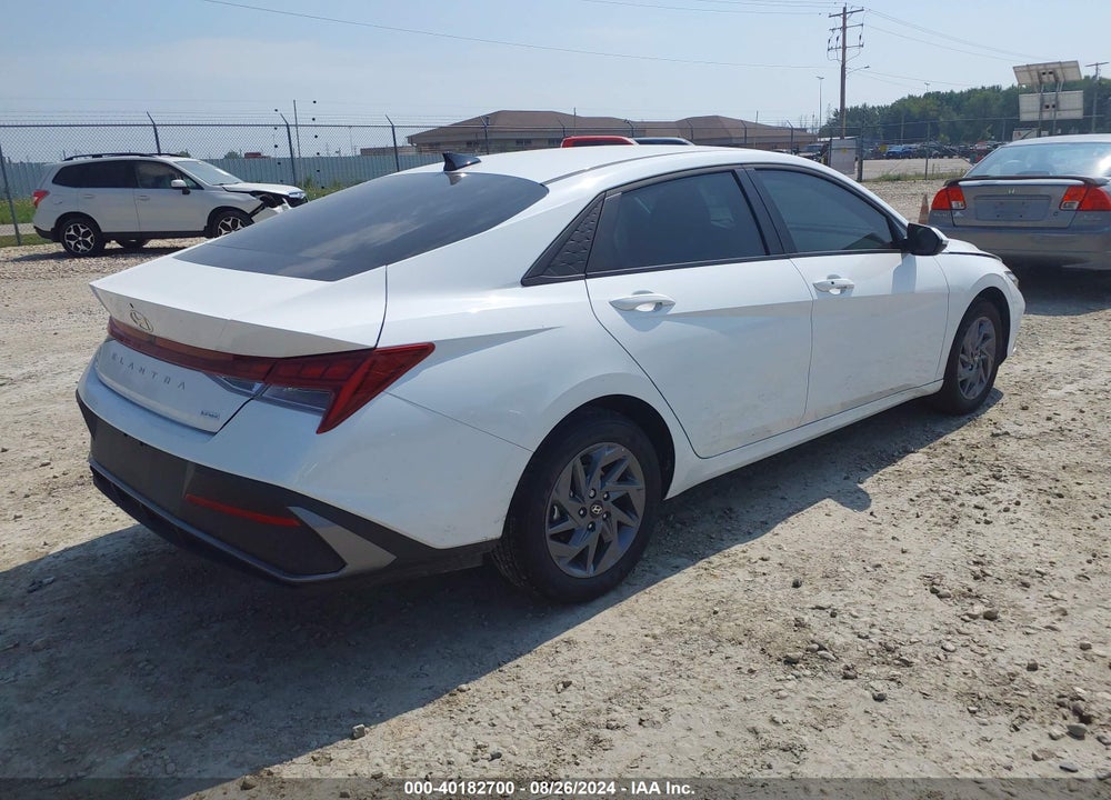 2024 HYUNDAI ELANTRA HYBRID BLUE VIN: KMHLM4DJ5RU100673