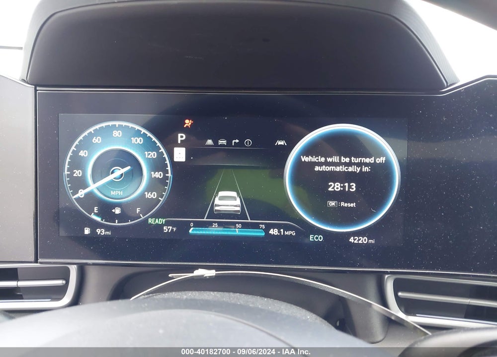 2024 HYUNDAI ELANTRA HYBRID BLUE VIN: KMHLM4DJ5RU100673