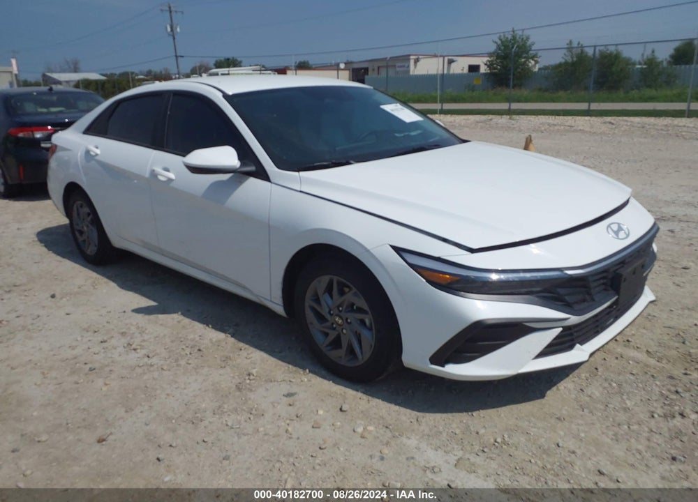 2024 HYUNDAI ELANTRA HYBRID BLUE VIN: KMHLM4DJ5RU100673