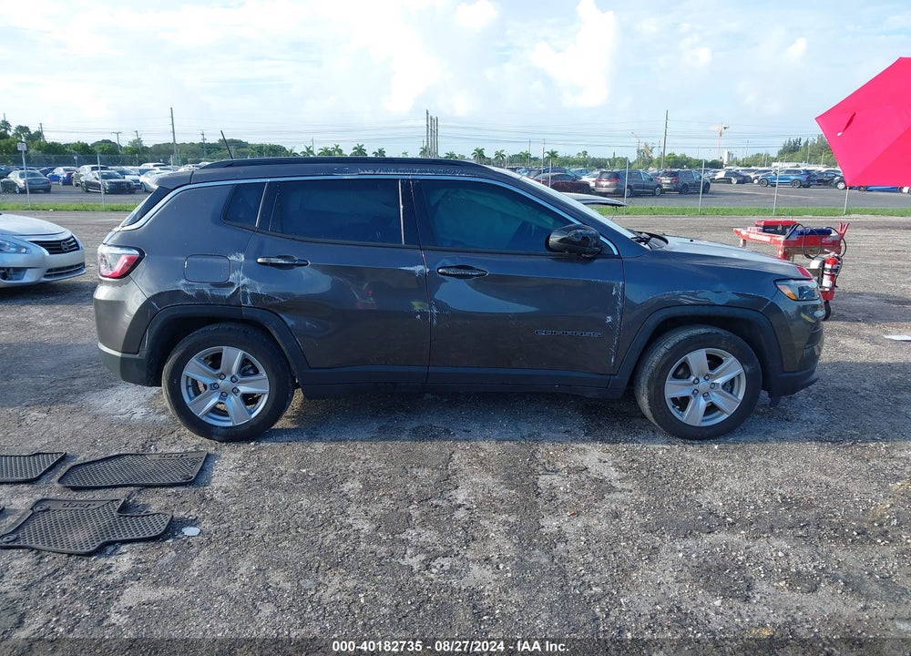 2022 JEEP COMPASS LATITUDE FWD VIN: 3C4NJCBB6NT234480