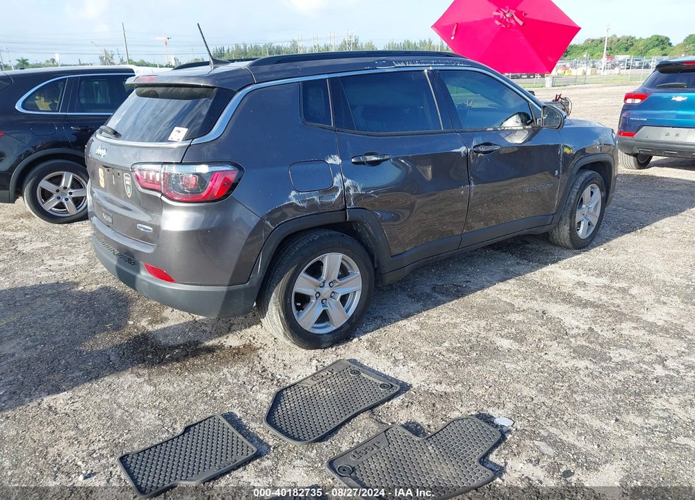 2022 JEEP COMPASS LATITUDE FWD VIN: 3C4NJCBB6NT234480