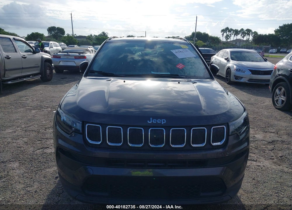 2022 JEEP COMPASS LATITUDE FWD VIN: 3C4NJCBB6NT234480