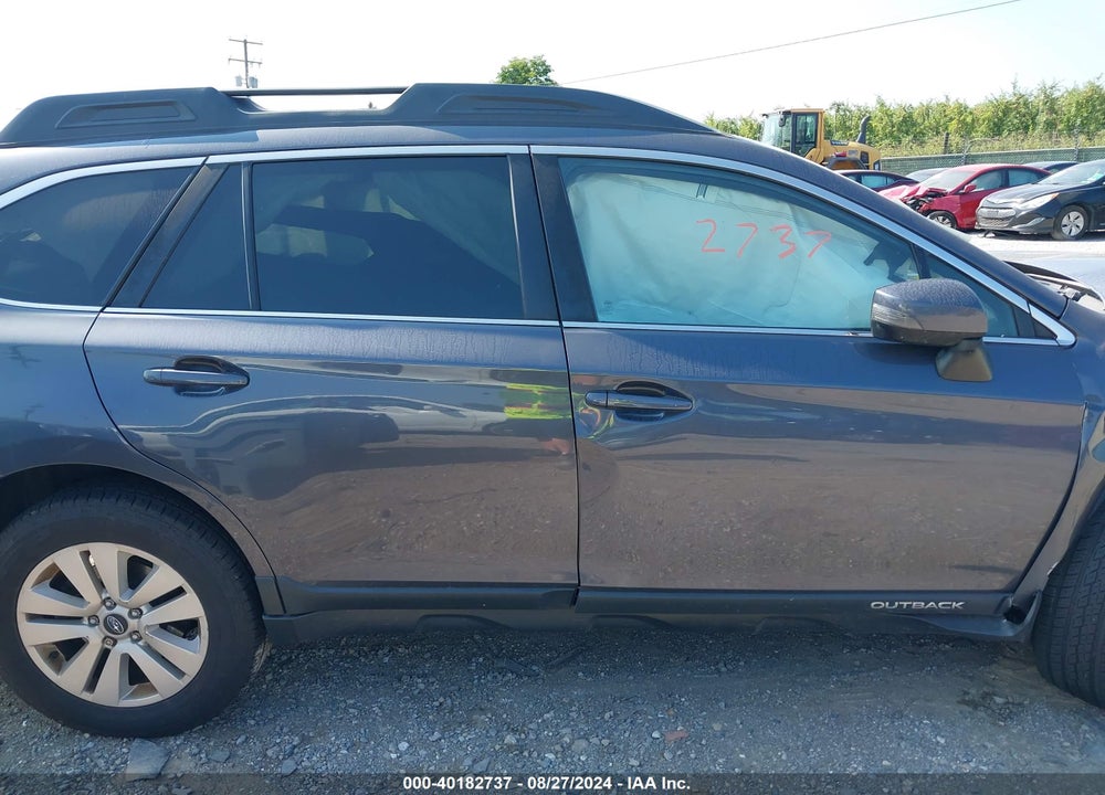 2016 SUBARU OUTBACK 2.5I PREMIUM VIN: 4S4BSAFC4G3309324