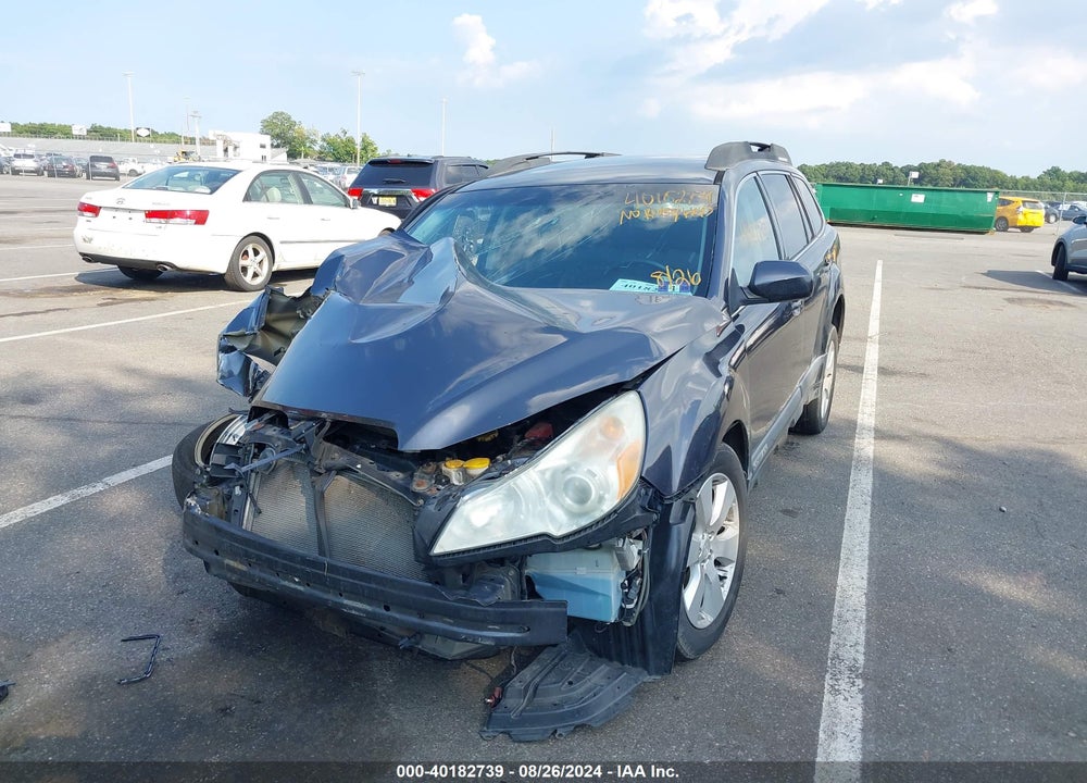 2012 SUBARU OUTBACK 2.5I PREMIUM VIN: 4S4BRBCC6C3262667