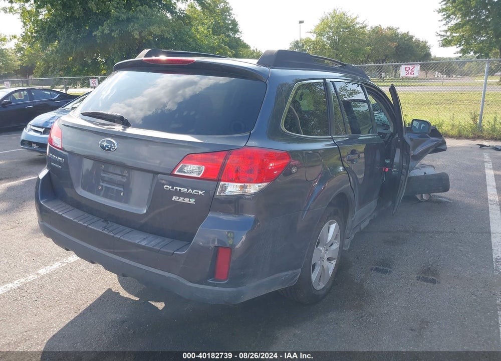 2012 SUBARU OUTBACK 2.5I PREMIUM VIN: 4S4BRBCC6C3262667