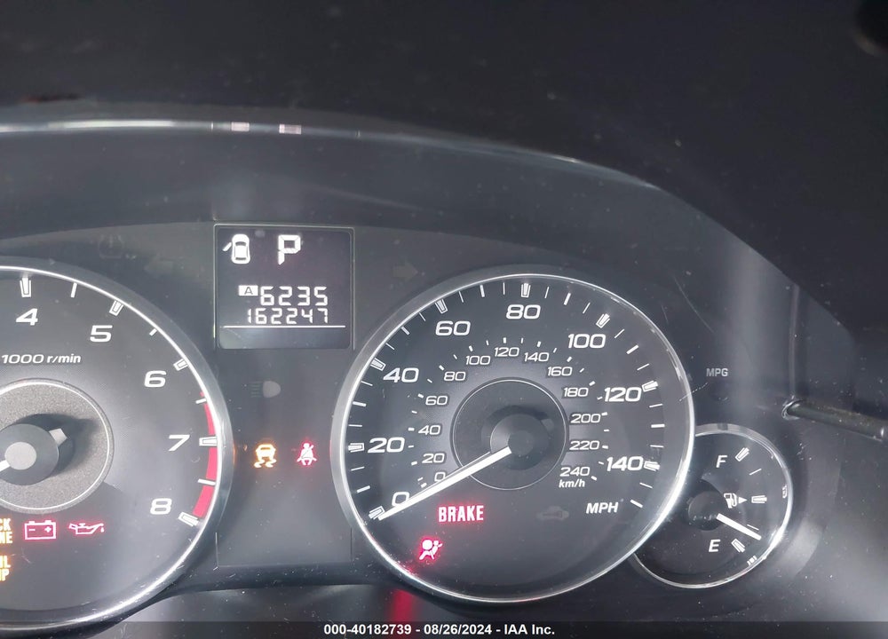 2012 SUBARU OUTBACK 2.5I PREMIUM VIN: 4S4BRBCC6C3262667