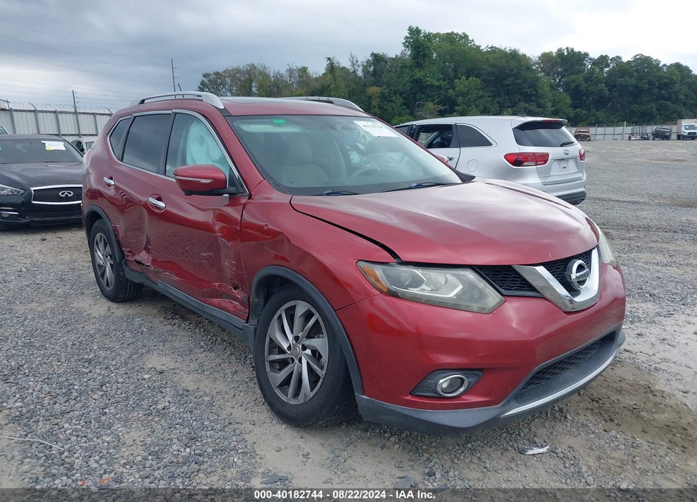 2015 NISSAN ROGUE SL VIN: 5N1AT2MT1FC787054