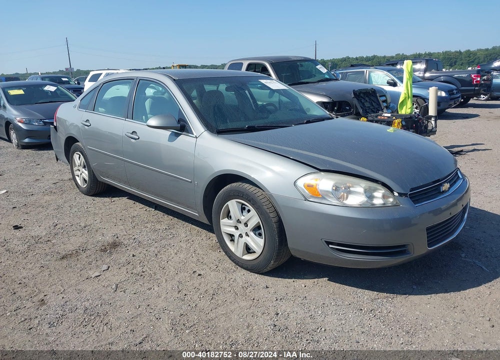 2007 CHEVROLET IMPALA LS VIN: 2G1WB58K779296716