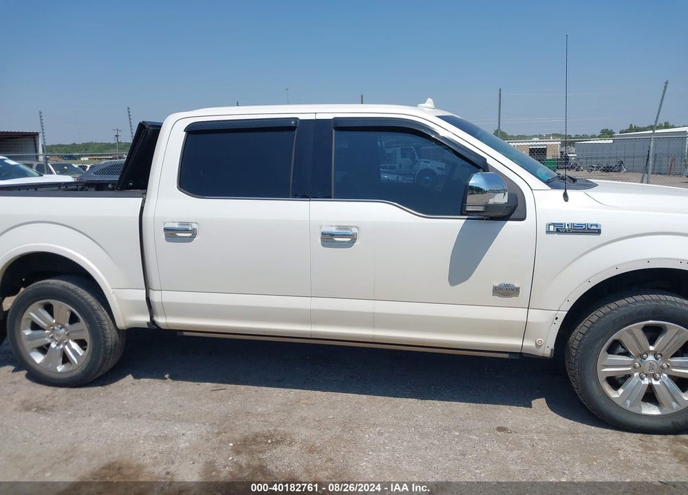 2019 FORD F-150 KING RANCH VIN: 1FTEW1E46KFA61293