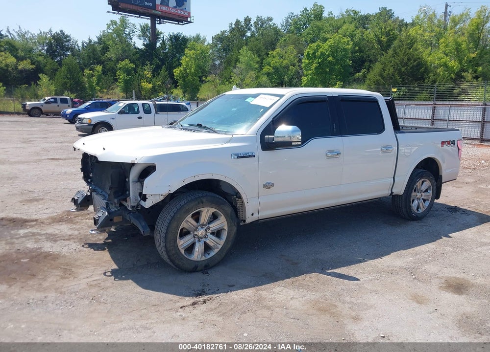 2019 FORD F-150 KING RANCH VIN: 1FTEW1E46KFA61293
