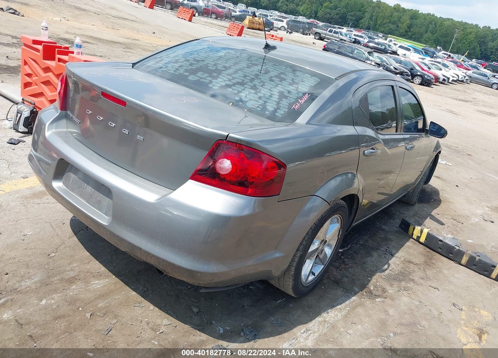 2013 DODGE AVENGER SE VIN: 1C3CDZAB0DN565240