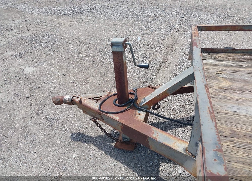 1998 TRAILER CUSTOM BALL HITCH VIN: TEXAS PLATE GDS