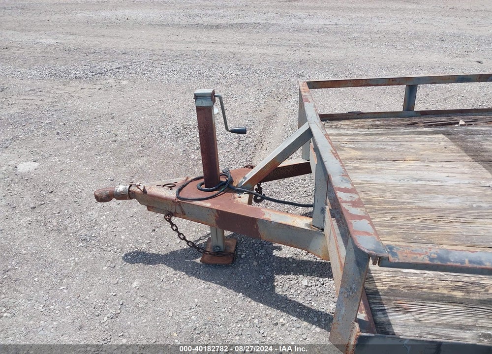 1998 TRAILER CUSTOM BALL HITCH VIN: TEXAS PLATE GDS