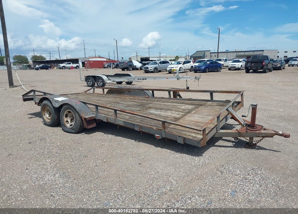 1998 TRAILER CUSTOM BALL HITCH VIN: TEXAS PLATE GDS