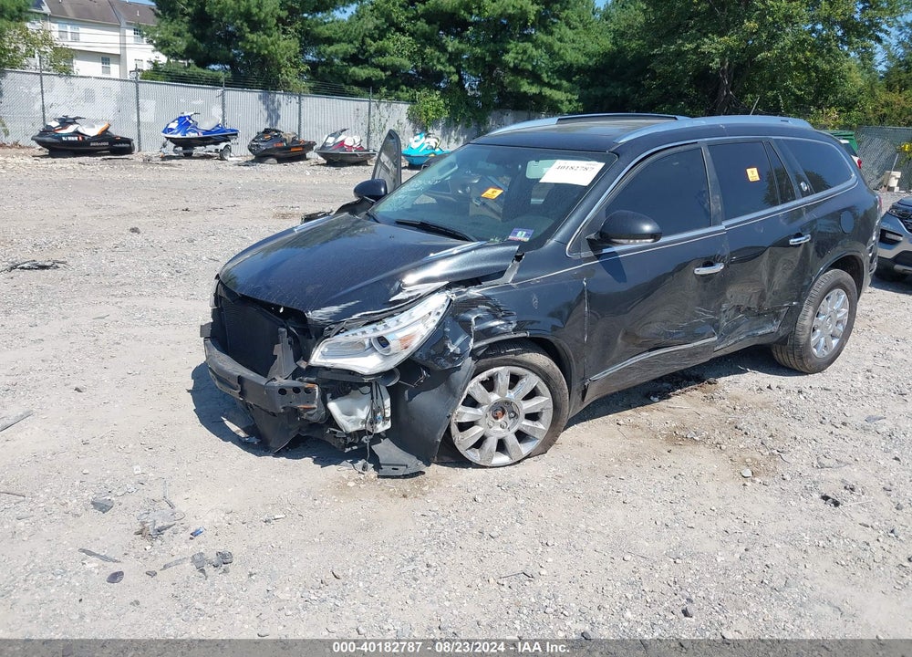 2014 BUICK ENCLAVE LEATHER VIN: 5GAKVBKD0EJ346672