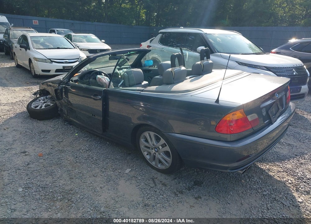 2001 BMW 330CI VIN: WBABS53441EV87321